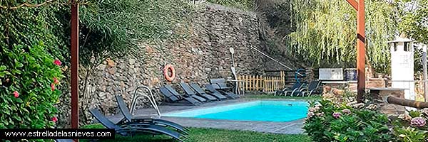 Hotel con piscina en La Alpujarra
